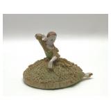 VINTAGE PORCELAIN LACE WOMAN FIGURE