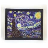 DIAMOND DOTS STARRY NIGHT FRAMED