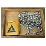 ASSORTED 1/4' SOCKETS & RATCHETS