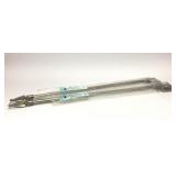 Pair Metal 28-48 in. Double Curtain Rods