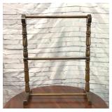 35 x 27' wood quilt rack