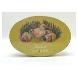 VTG SEE'S CANDY EASTER TIN