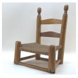 Vintage children's chair 17 inches
