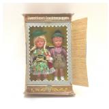 TIROL TRACHTENPUPPEN DOLL PAIR