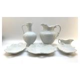 WHITE IRONSTONE TABLEWARE 11'