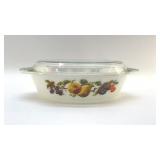JHJ PYREX CASSEROLE 'KENT ORCHARD'