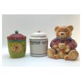 3 Cookie jars