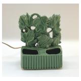 1950'S LEAVES TV LAMP PLANTER