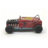1960's MARX RED DEVIL TIN HOT ROD