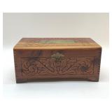 1800's GERMAN CEDAR BOX