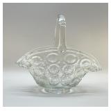Excelsior giant bull's-eye glass basket