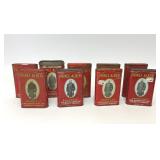 9 VTG PRINCE ALBERT TOBACCO ADVERTISING TINS