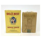 VTG Dill's Best Smoking Tobacco Advertising Box
