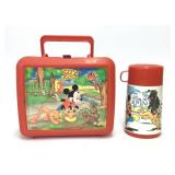 VTG Disney Mickey Mouse Lunchbox & Thermos