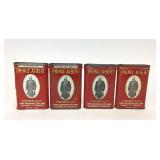 4 VTG Prince Albert Cigarette Advertising Tins