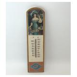 18' wood Pepsi-Cola thermometer