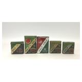 5 VTG HALF & HALF TOBACCO ADVERTISING TINS