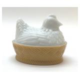 HEN ON A NEST 1970S