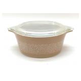 PYREX WOODLAND CASSEROLE 1970S