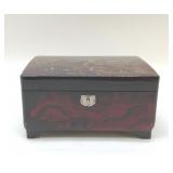 SWAN 1950 JAPANESE JEWELRY BOX, MUSICAL