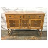 JACOBIAN OAK BARLEY TWIST SIDEBOARD