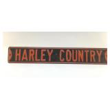 HARLEY DAVIDSON PORCELAIN SIGN