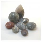 8 QUARTZ CRYSTALS
