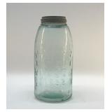 1858 MASONS BLUE JAR 9'