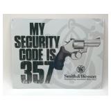 SMITH & WESSON METAL SIGN