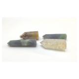 4 CRYSTAL QUARTZ TOWERS