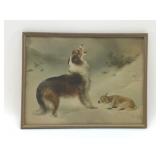 ANTIQUE ' SHEPHERDï¿½S CALL' PRINT