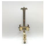 BRASS WALL CANDLE SCONCE 19 '