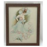 1907 MAUD STUMM ' NEW YORK SHOW GIRL' ARTWORK
