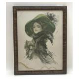 ' WELL PROTECTED'  FRAMED PRINT