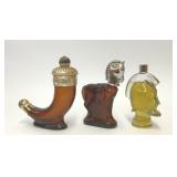 3 VTG AVON BOTTLES MYTHOLOGY