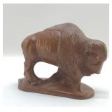 RED MILL BUFFALO SCULPTURE 8'