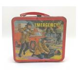 1973 'EMERGENCY' METAL LUNCHBOX