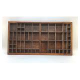 XL ANTIQUE PRINTERS DRAWER 32 X 17'