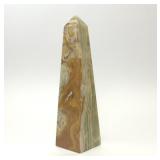 12' GREEN ONYX STONE OBELISK TOWER