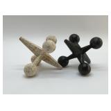 CAST IRON 'JACKS' DECOR ITEM