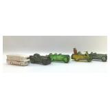 5 AVON CAR BOTTLES