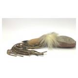 VTG NATIVE AMERICAN CEREMONIAL RATTLE TURTLE DEER