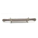 INDIA WOOD CARVING SET FORK KNIFE 17'