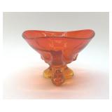 1960 VIKING GLASS 'EPIC' PERSIMMON BOWL