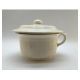ANTIQUE CHAMBER POT WITH LID 9 '