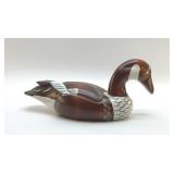 CARVED WOOD DUCK DECOY 13'