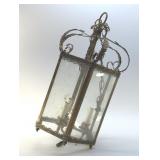 VINTAGE BRASS CHANDELIER