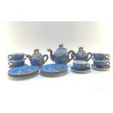 OUTSTANDING 1930's DRAGON-WARE TEA SET