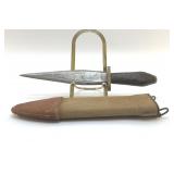 WWll FORGED TRENCH SPEAR KNIFE