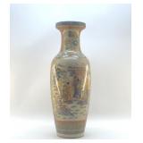 ROYAL SATSUMA PORCELAIN VASE 24'